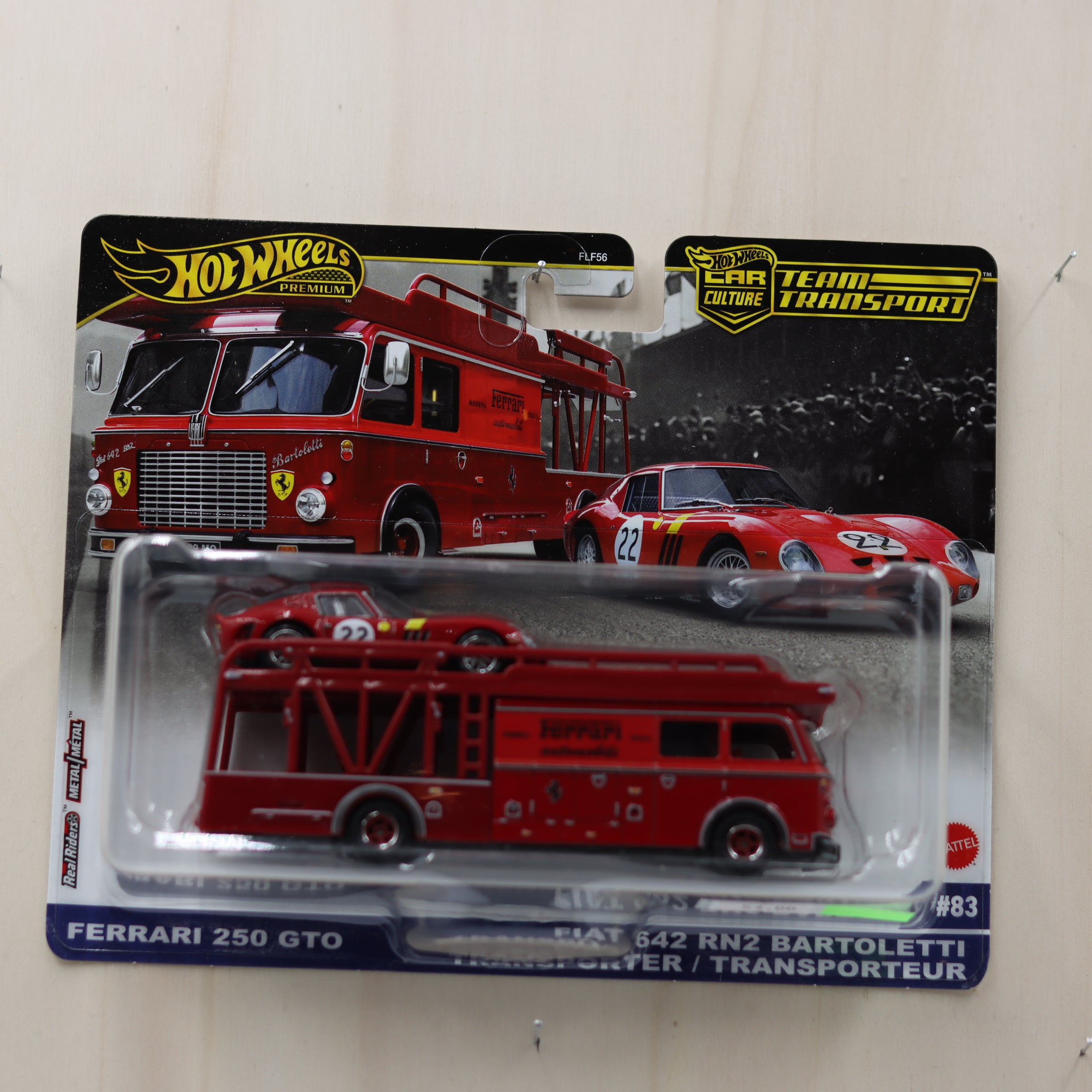 FERRARI 250 GTO  FIAT 642 RN2 BARTOLETTI TRANSPORTER / TRANSPORTEUR