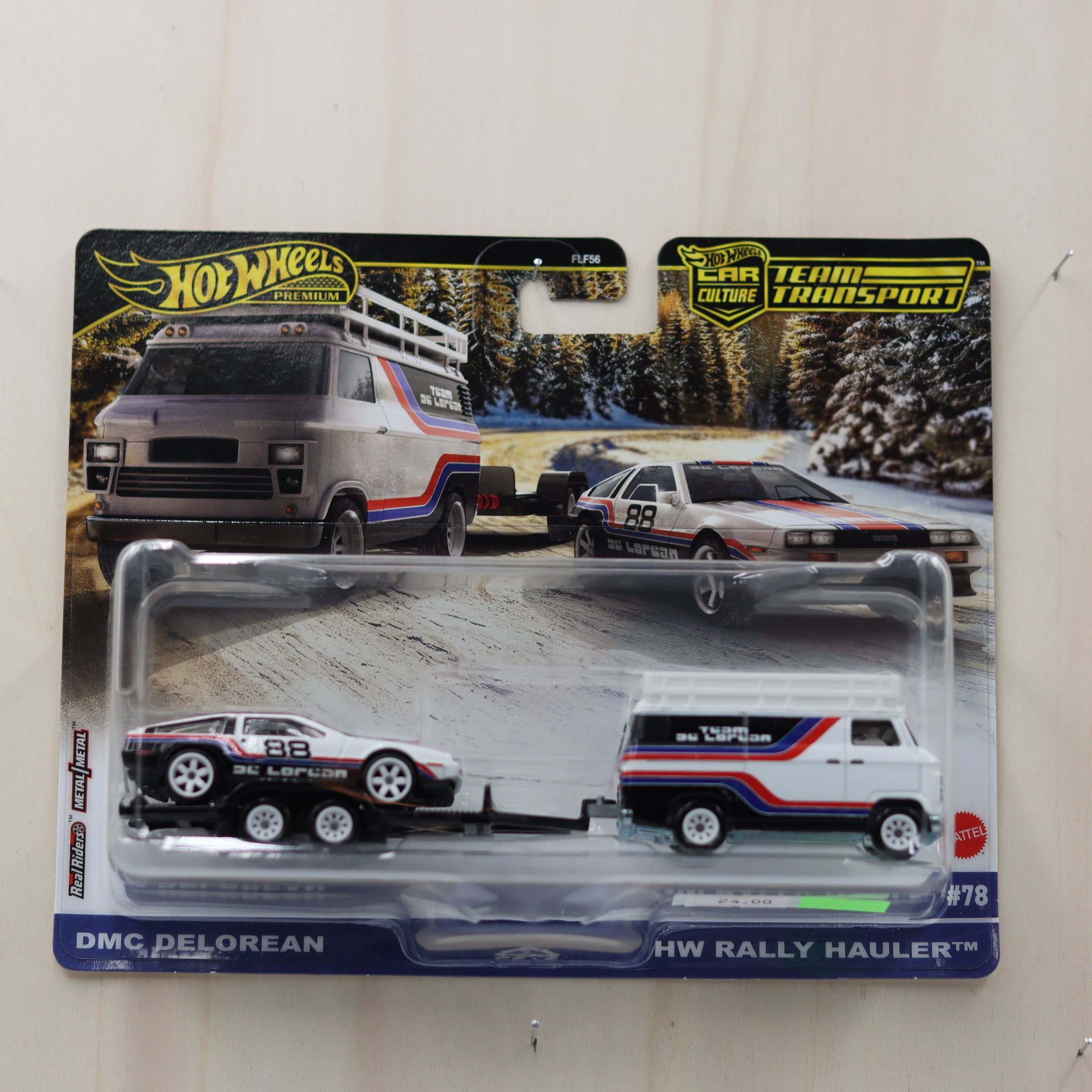 DMC DELOREAN  HW RALLY HAULER